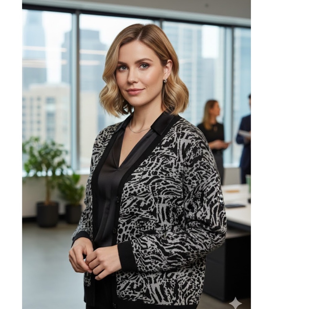 NWT Simply‎ Vera by Vera Wang cardigan sweater XL